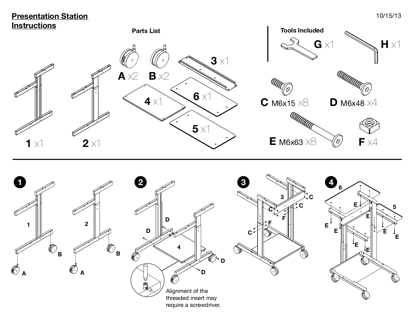 Luxor|H.Wilson SITDOWN-24 User Manual