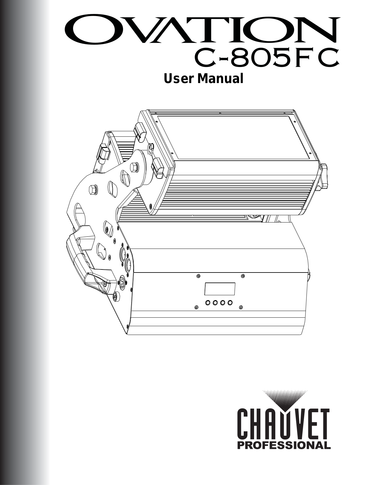 Chauvet Pro Ovation C-805FC Users Manual