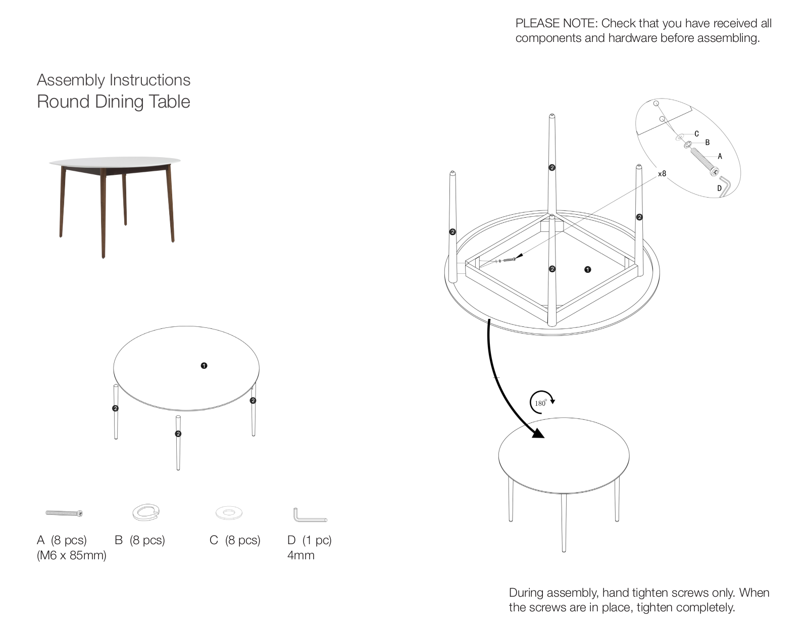Brayden Studio W003573133 Assembly Instructions - ManualMachine.com