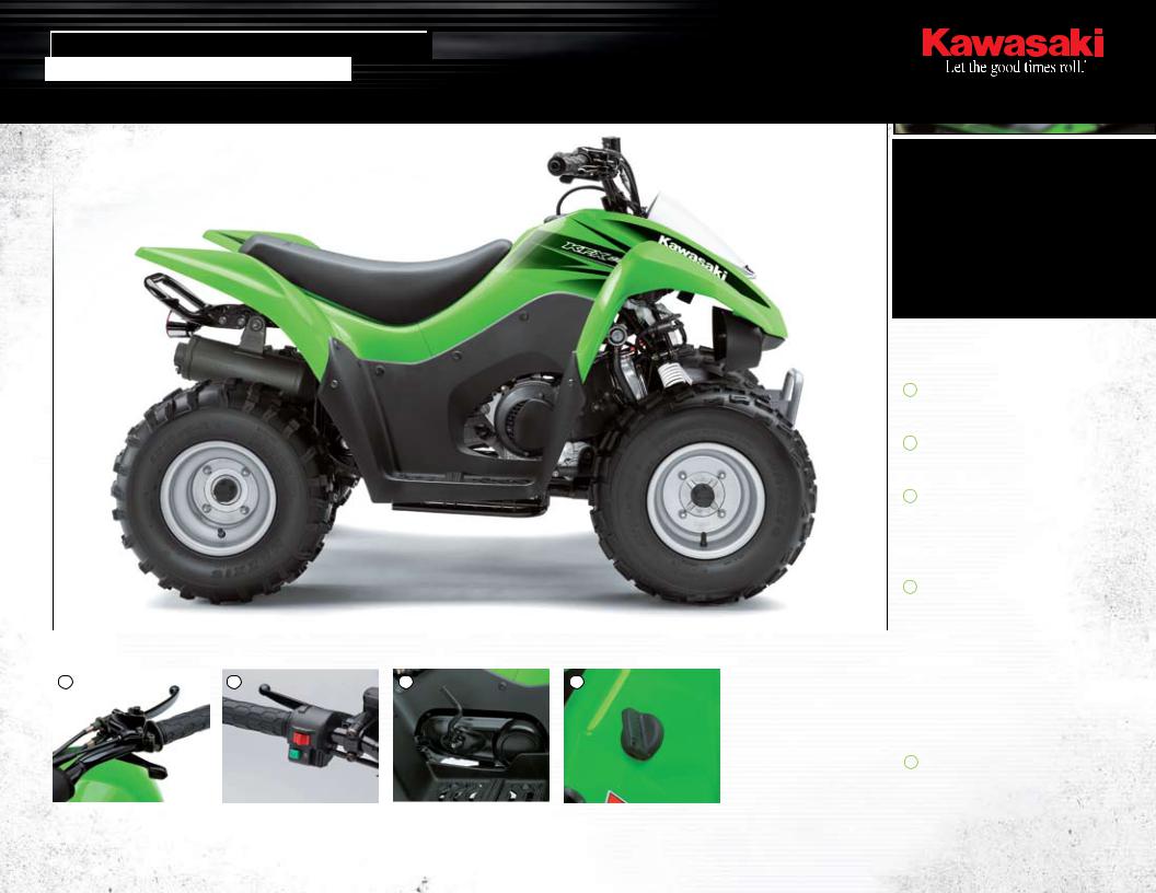 Kawasaki KFX 90 Manual