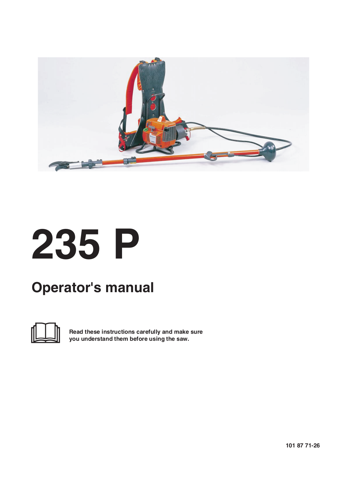 Husqvarna 235 P User Manual