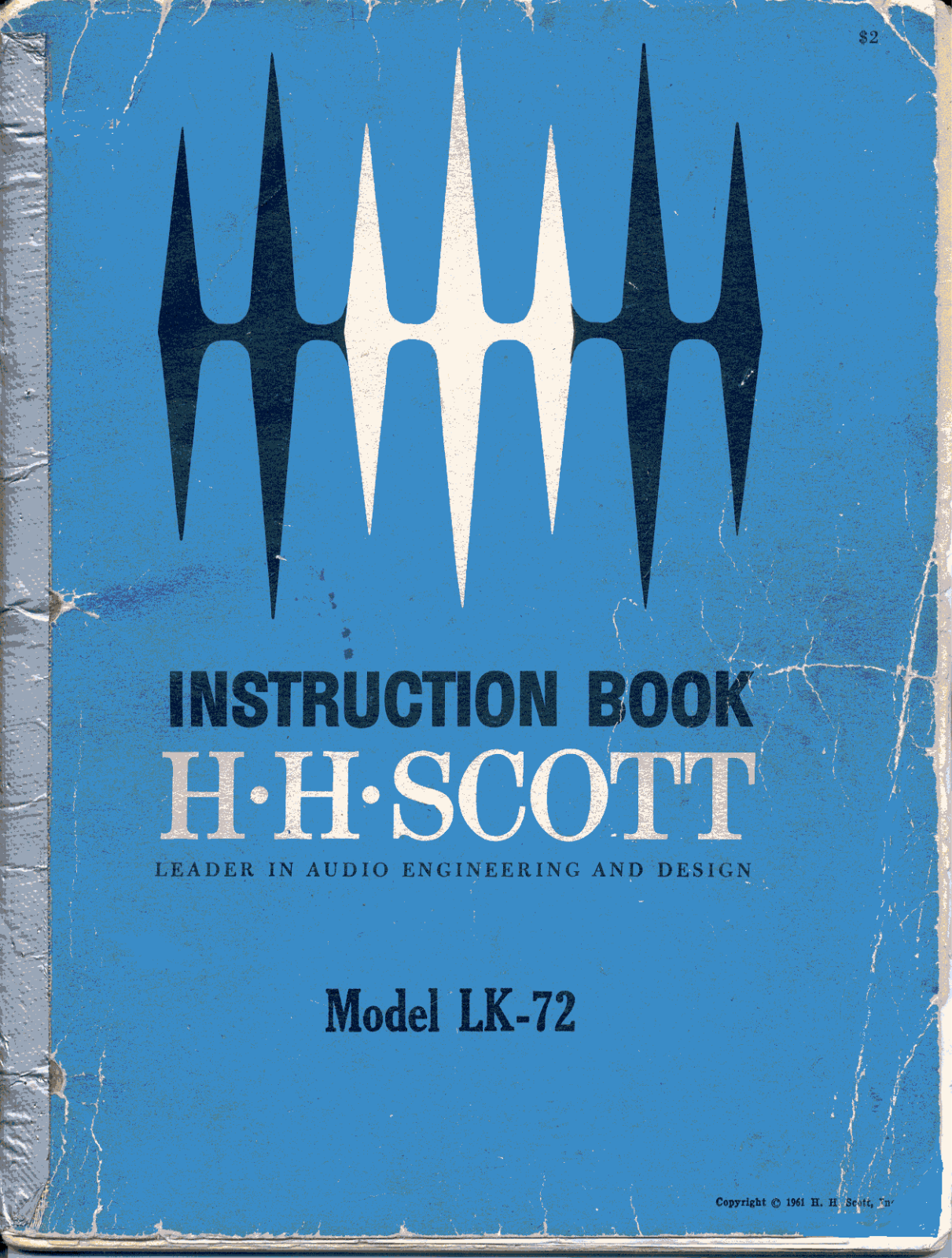 H.H. Scott LK-72 Owners manual