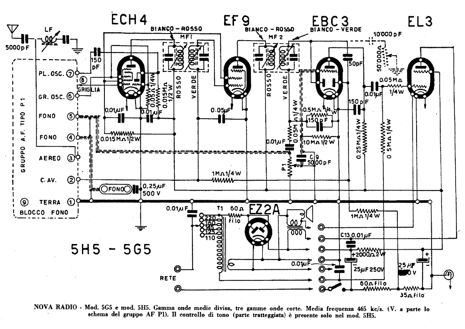 Nova 5g5, 5h5 schematic