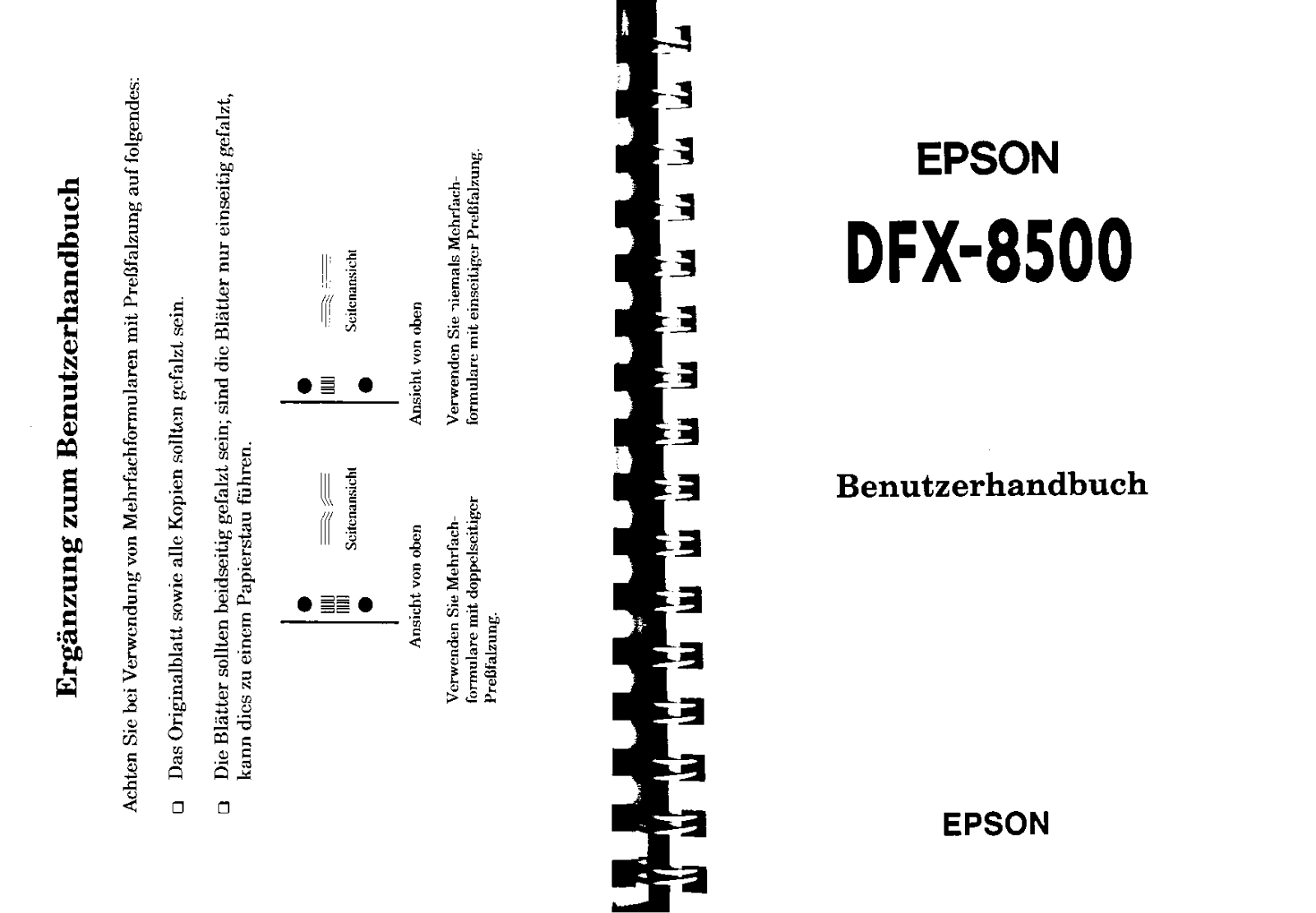 Epson DFX-8500 User Manual