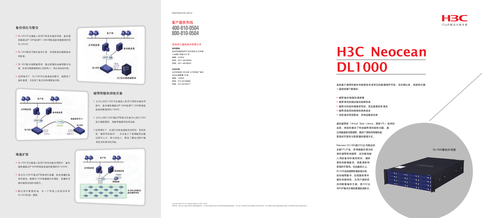 H3C DL1000 User Manual