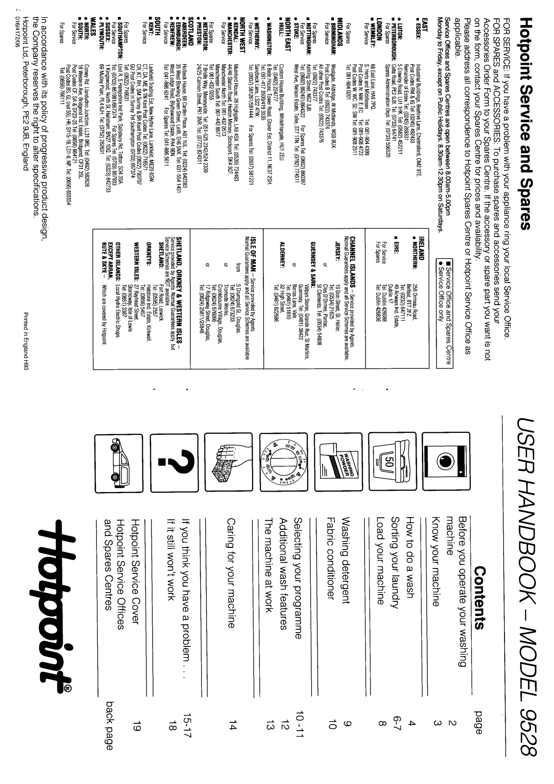 Hotpoint-Ariston HB9528 User Manual