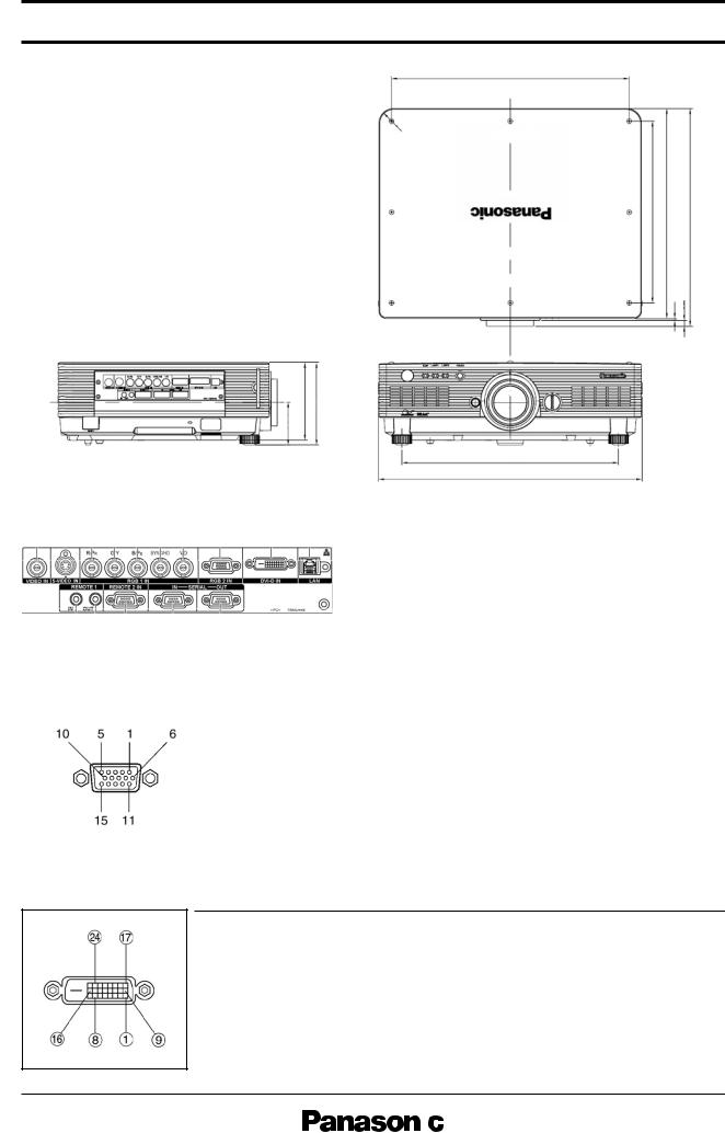 Panasonic PT-D5700L, PT-D5700 User Manual