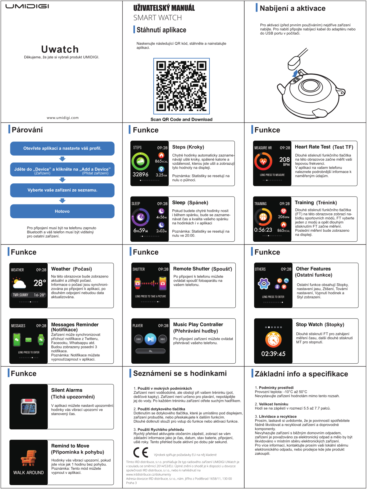 UMIDIGI Uwatch - Sport User Manual