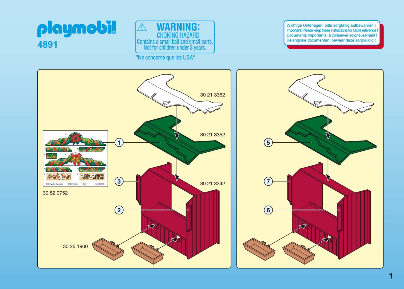 Playmobil 4891 Instructions