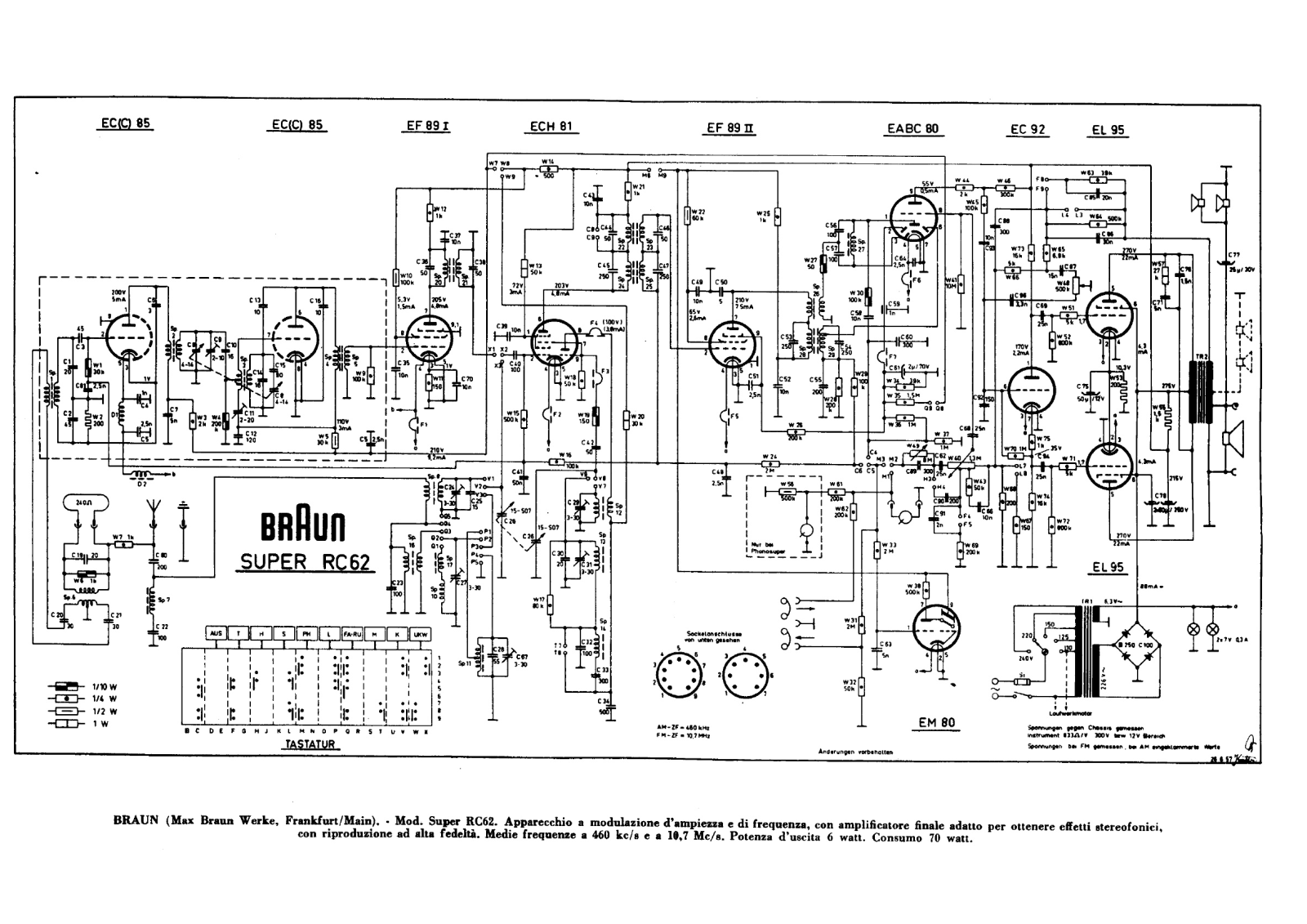 Braun super rc62 schematic