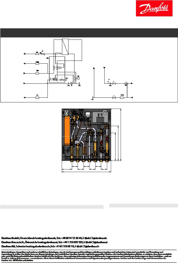 Danfoss EvoFlat 4-Leiter Station A Fact sheet