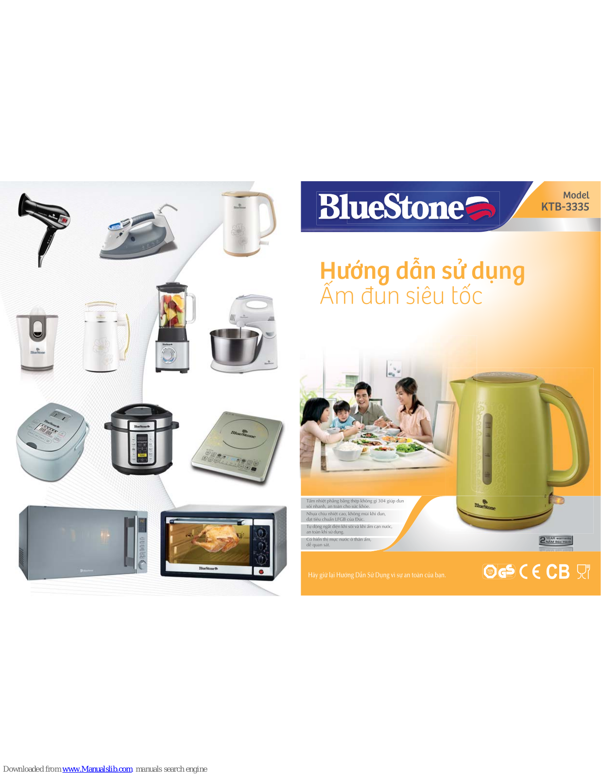 Bluestone KTB-3335 User Manual - ManualMachine.com