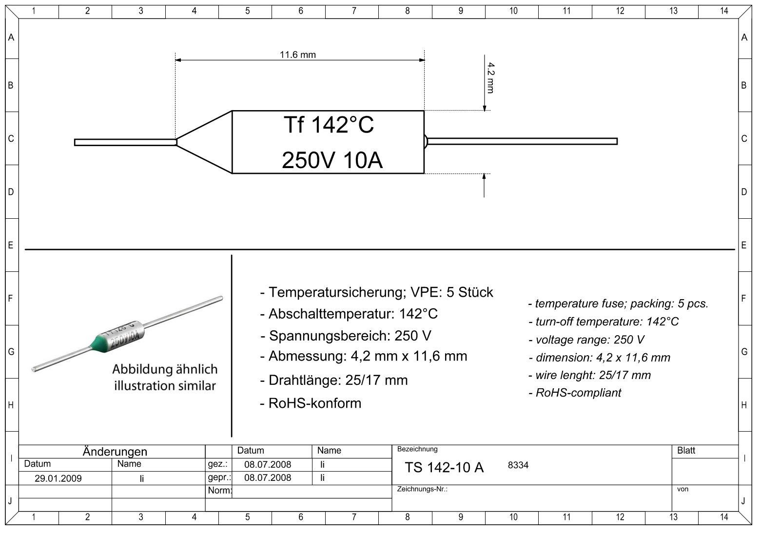 Datasheet MTS 141 Datasheet (FREI) - ManualMachine.com