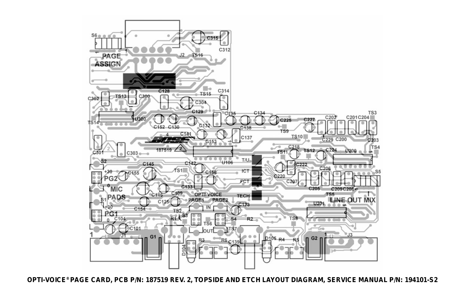 BOSE 194101-S2 Schematic