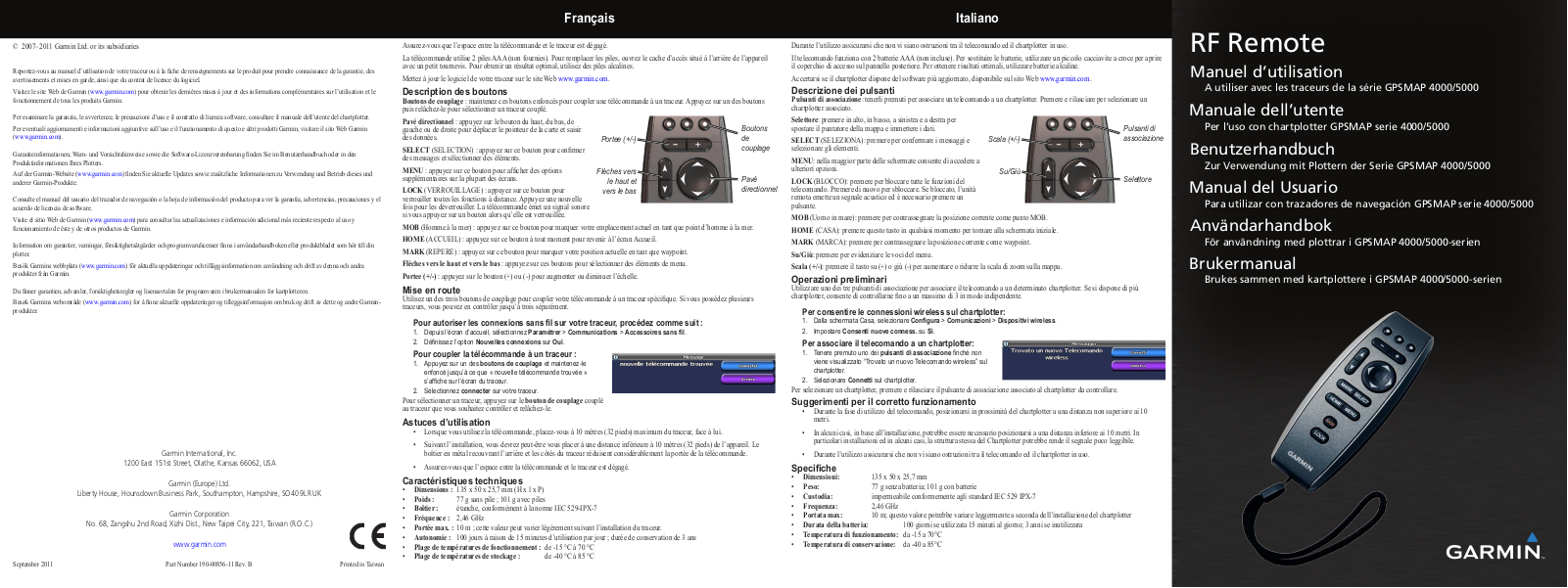 Garmin GPSMAP 6208, GPSMAP 6012, GPSMAP 4012, GPSMAP 4008, GPSMAP 7212 Instructions