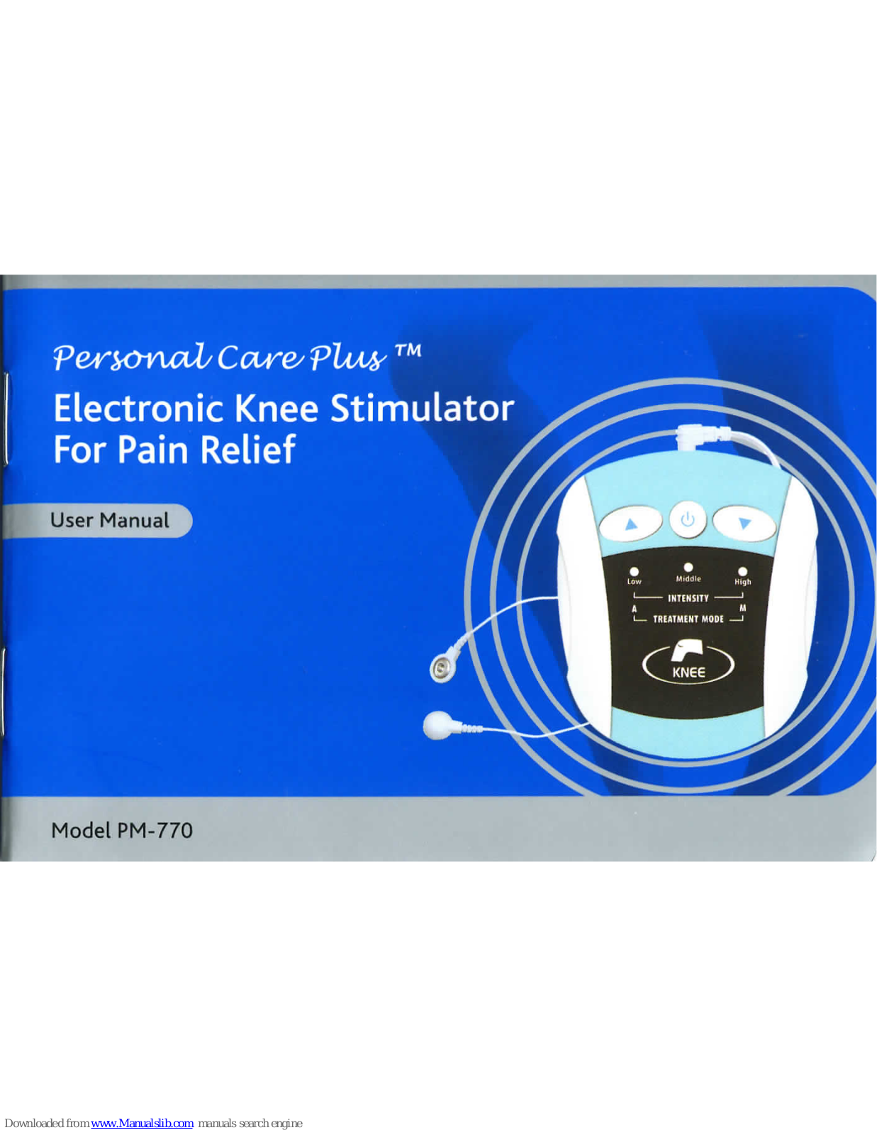 Personal Care Plus PM-770 User Manual - ManualMachine.com