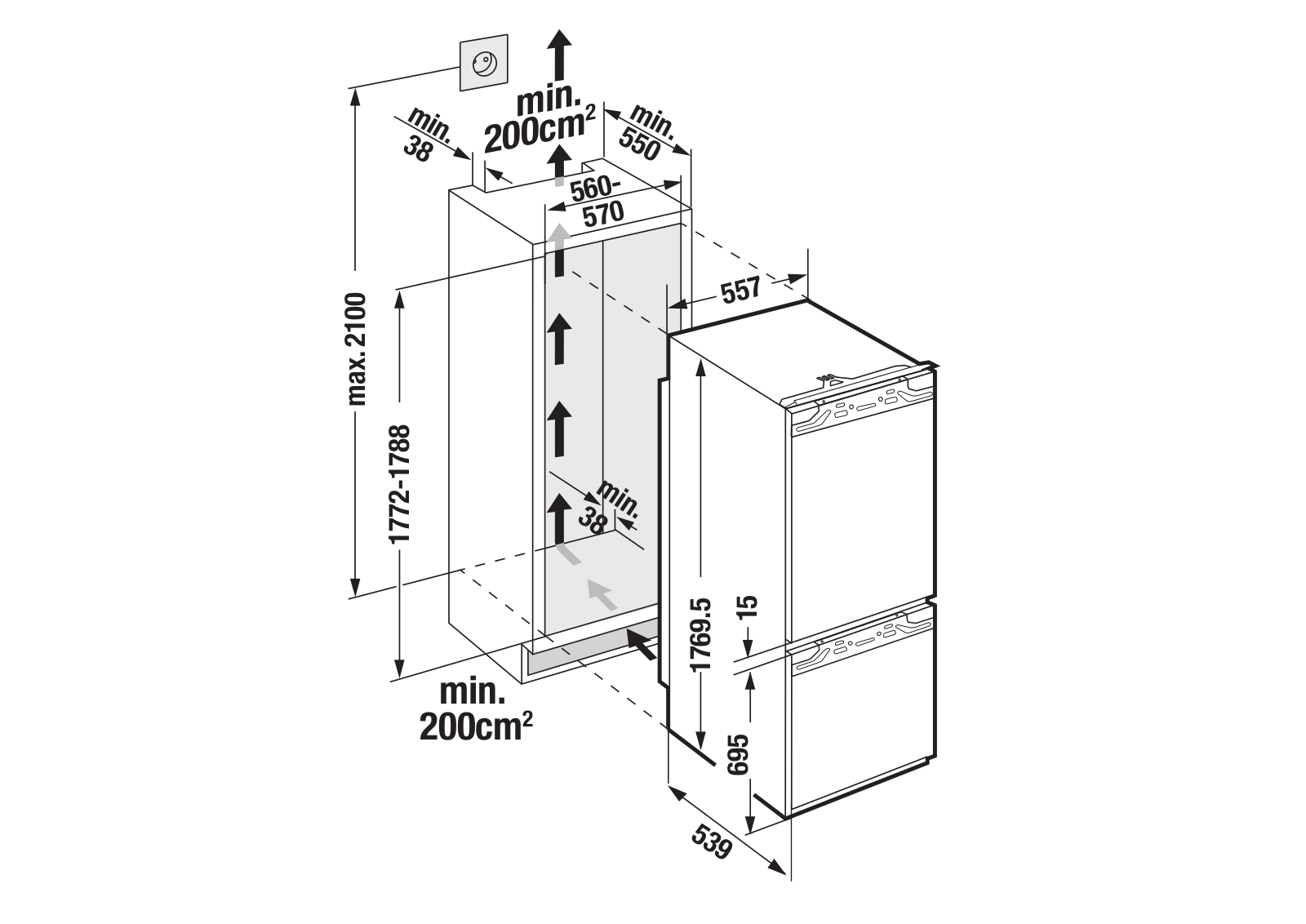 Liebherr SICN3056RH, SICBN3056RH, SICN3066LH User Manual