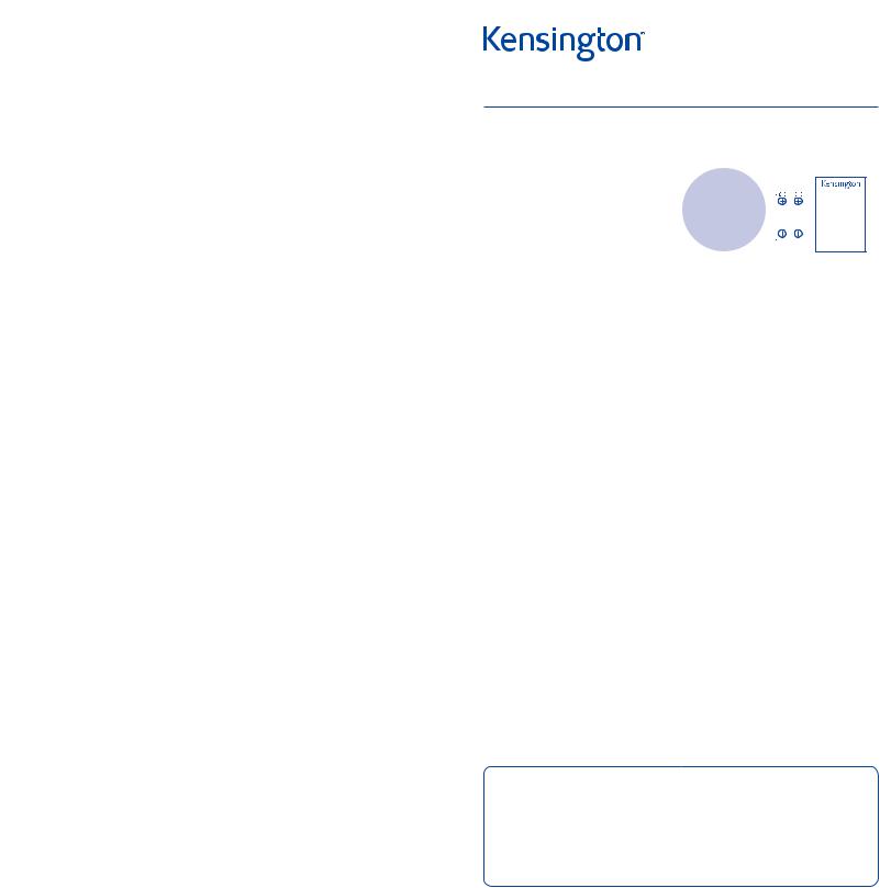 Kensington CI60 User Manual