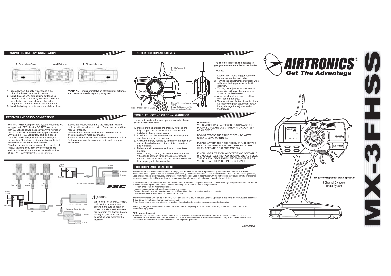 Airtronics ATX039 User Manual - ManualMachine.com