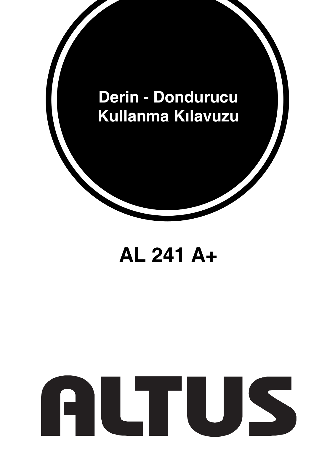 Altus AL 241 A+ User manual