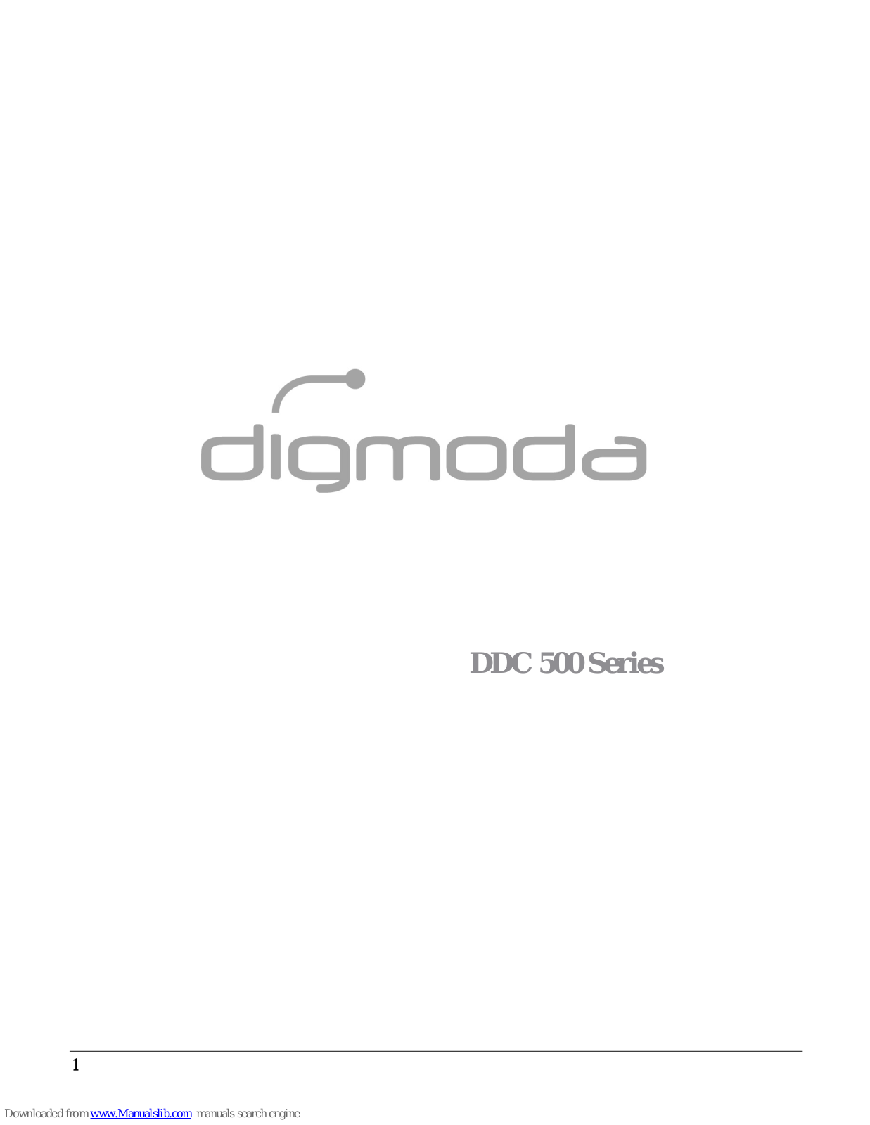 digmoda DDC552, DDC550, DDC520 User Manual