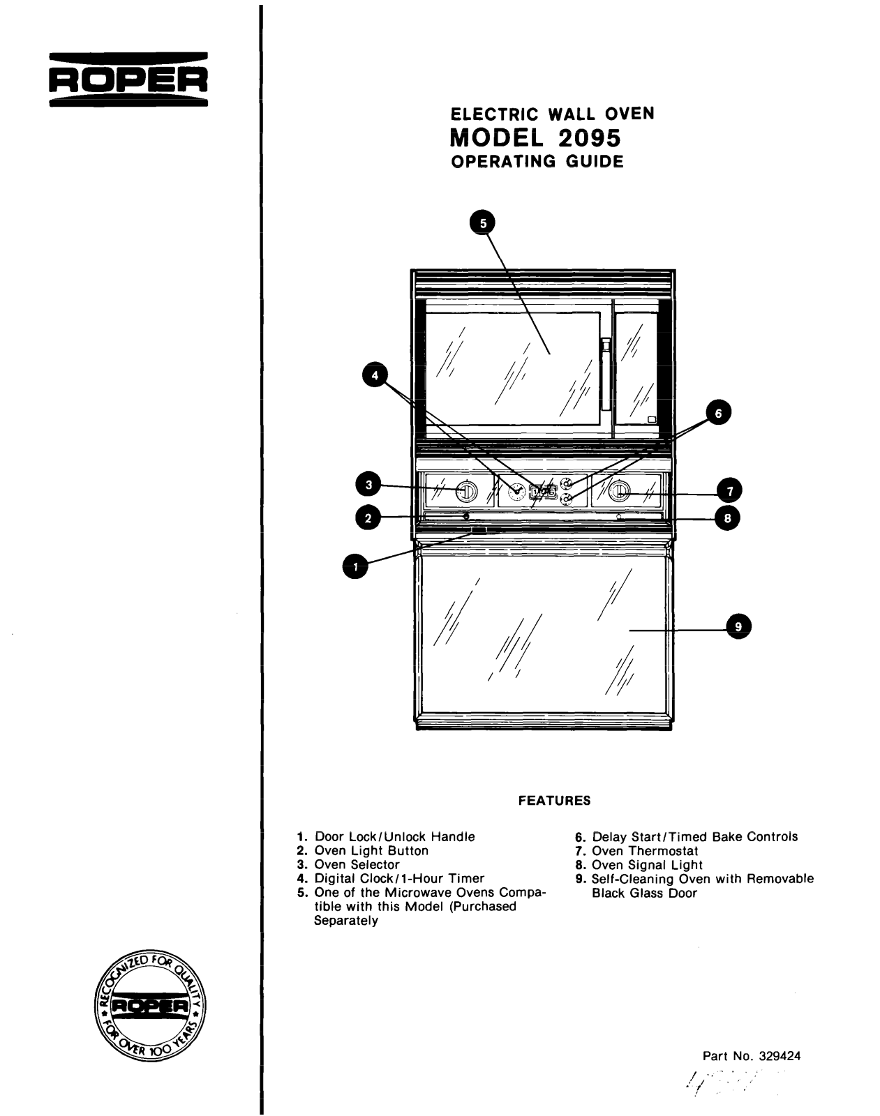Roper 2095 Owner's Manual - ManualMachine.com