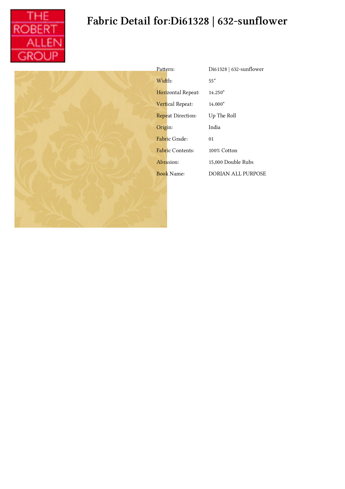 Duralee CRAL6954 Specifications - ManualMachine.com