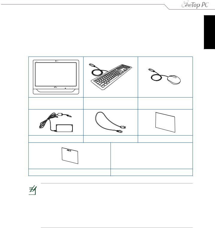 Asus ET2010P, ET2010AGT, ET2010PNT, ET2010PN, ET2010AG User Manual