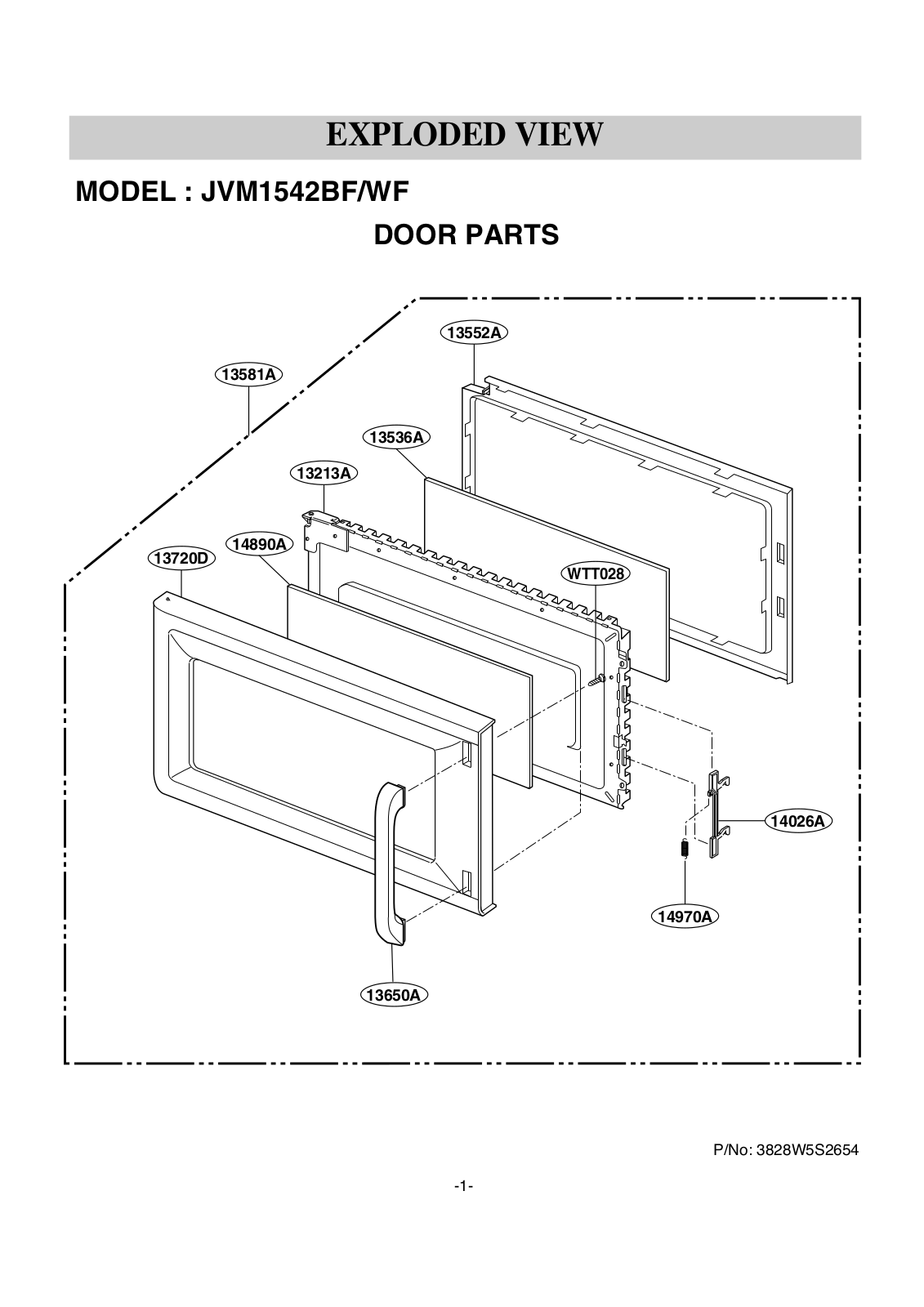 Lg Jvm1542bf-01, Jvm1542bf-02 Service Manual