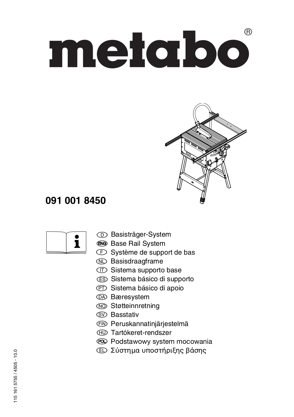 Metabo 091 001 8450 User guide - ManualMachine.com