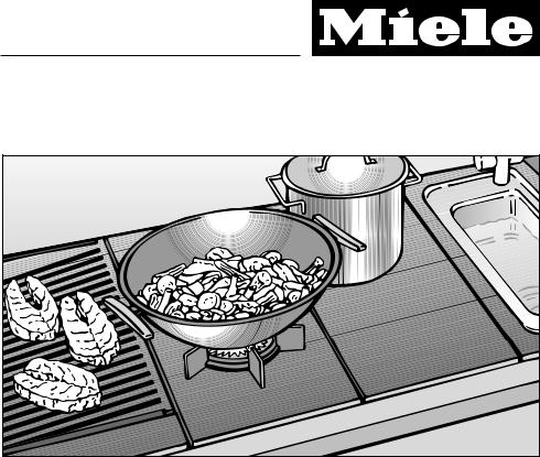 Miele KM 400, KM 412 User manual