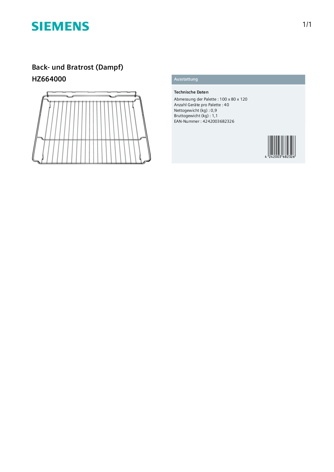 Siemens HZ664000 User Manual