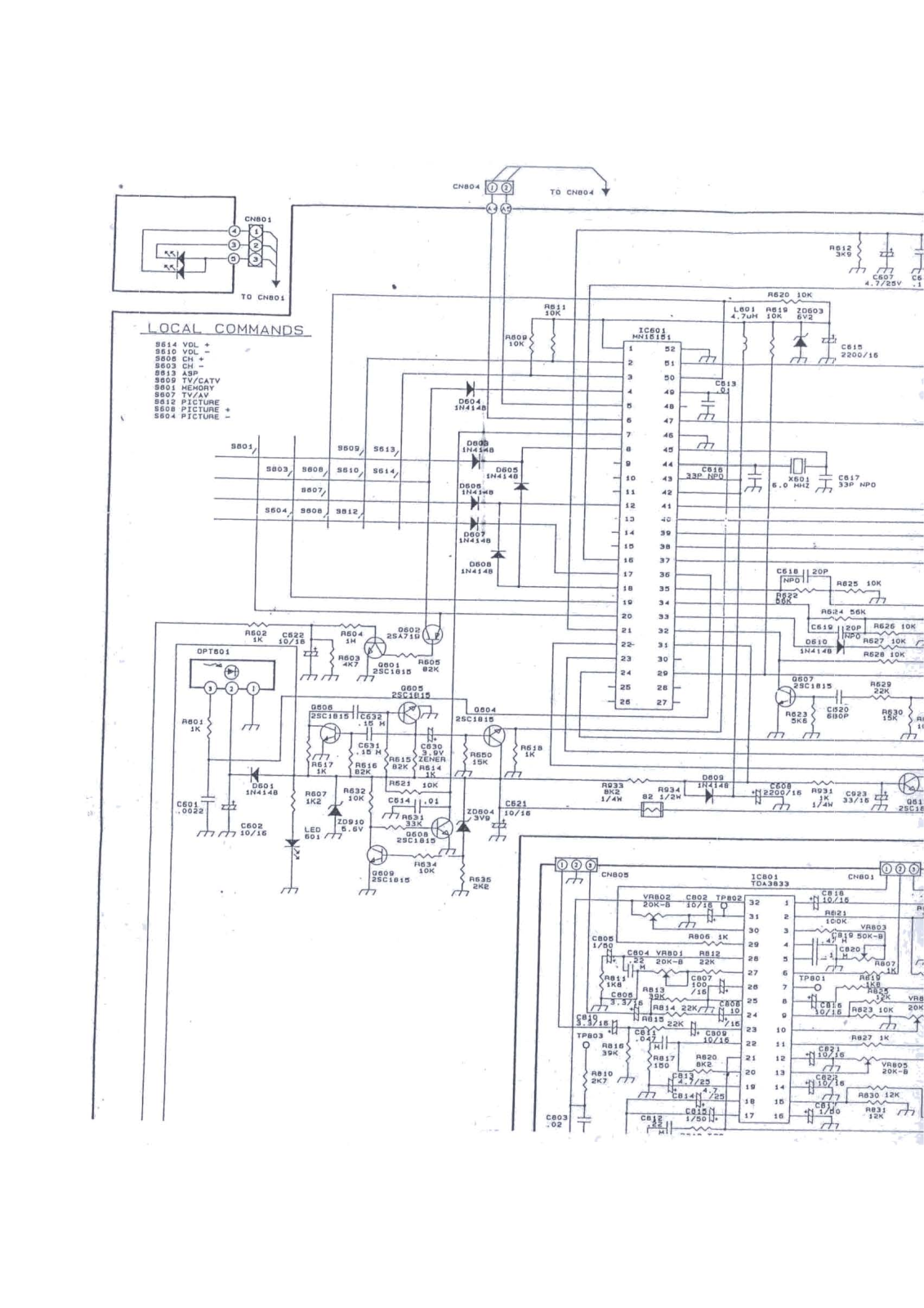 Crown Mustang CT2801R Schematic