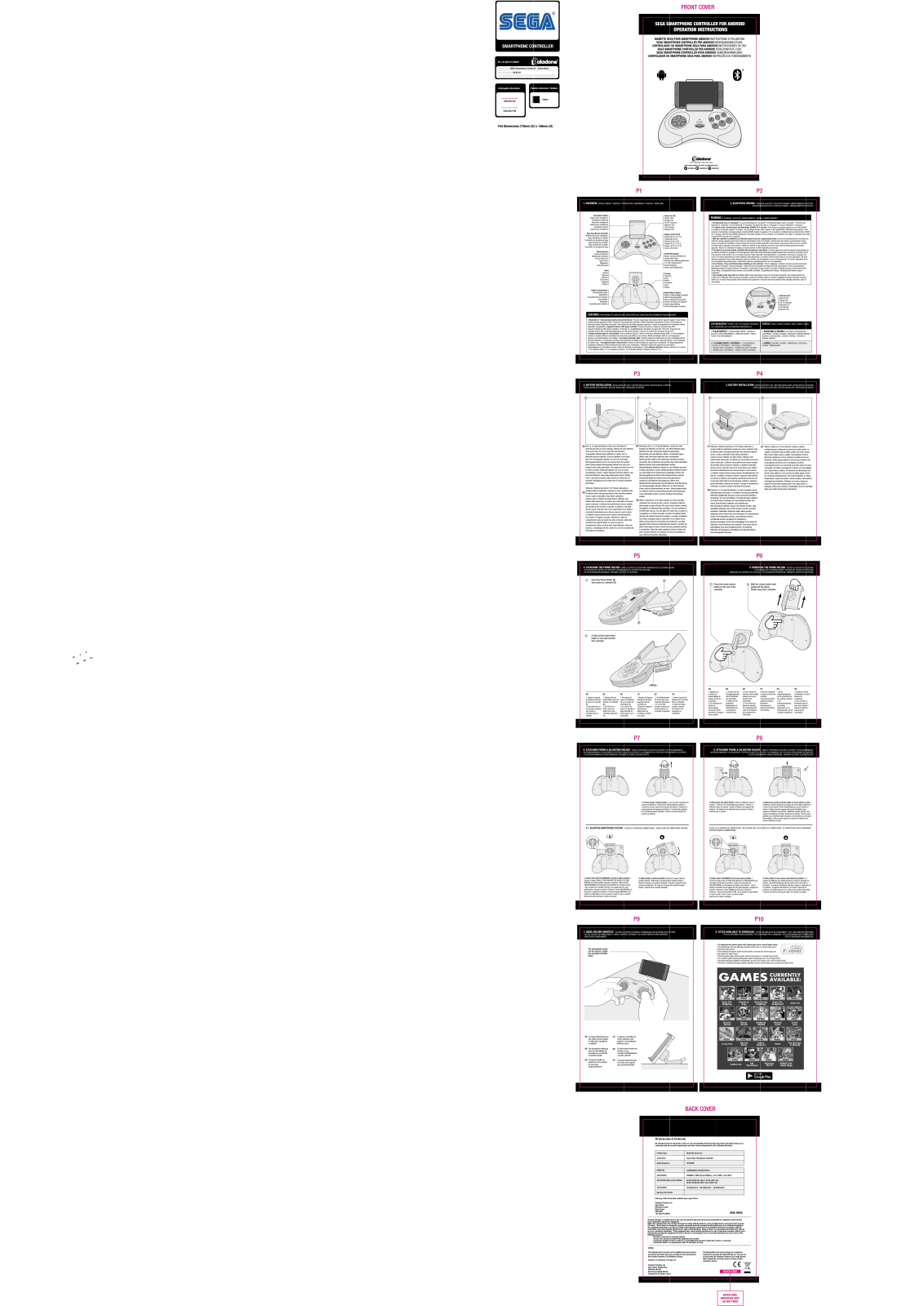 Paladone PP4549FE User Manual