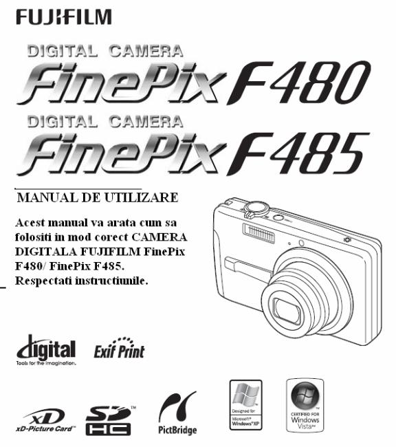 Fujifilm FINEPIX F485, FINEPIX F480 User Manual