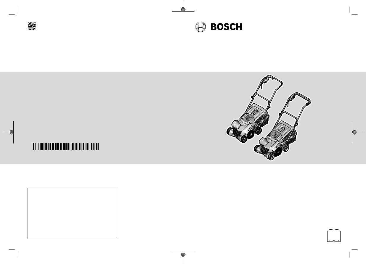 Bosch UniversalRake 900, UniversalVerticut 1100 User Manual