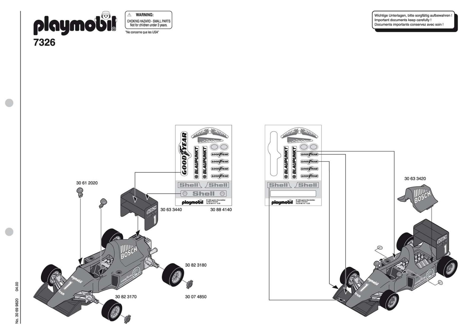 Playmobil 7326 Instructions