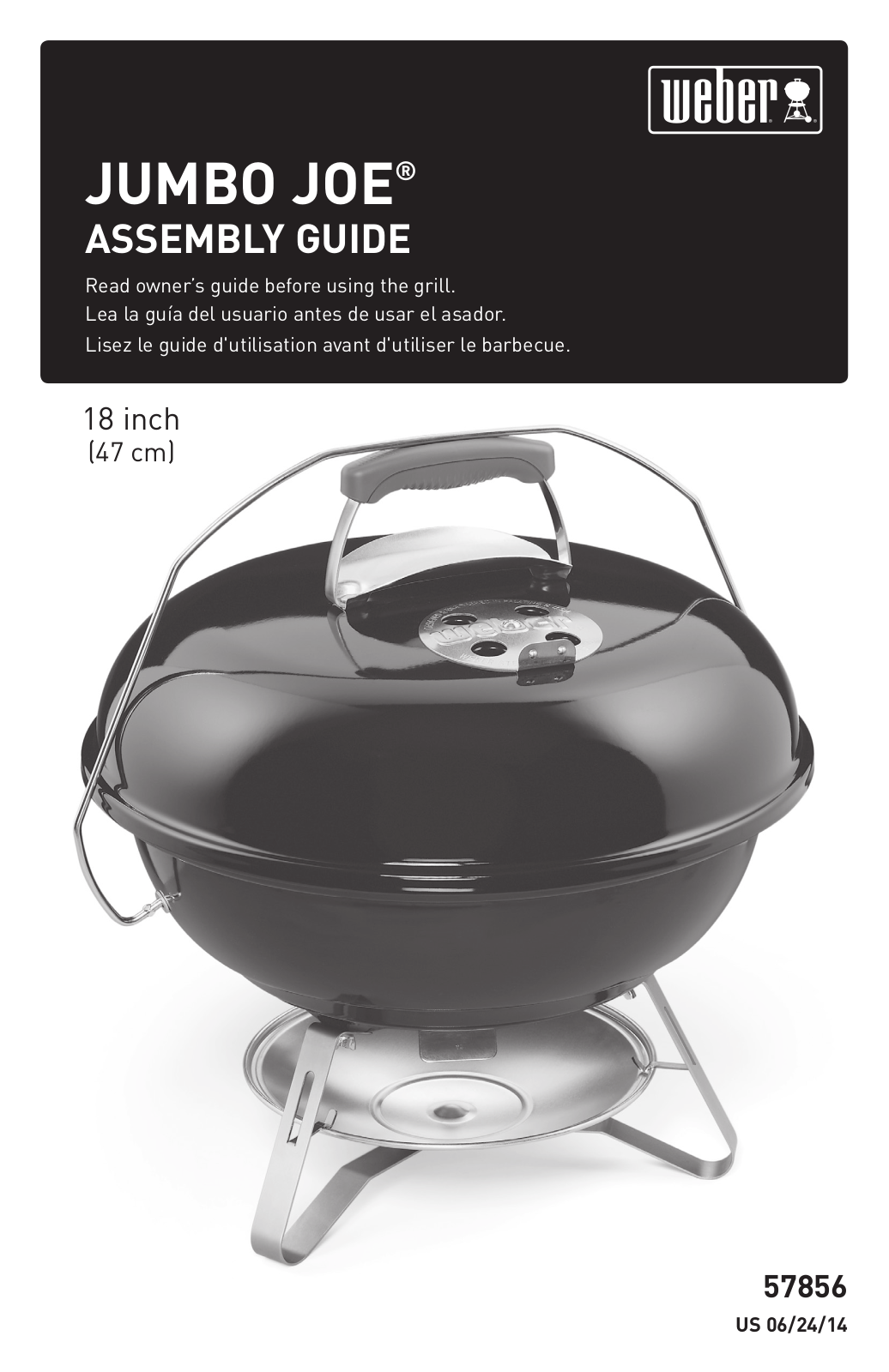 Weber 1211001 Owner's Manual