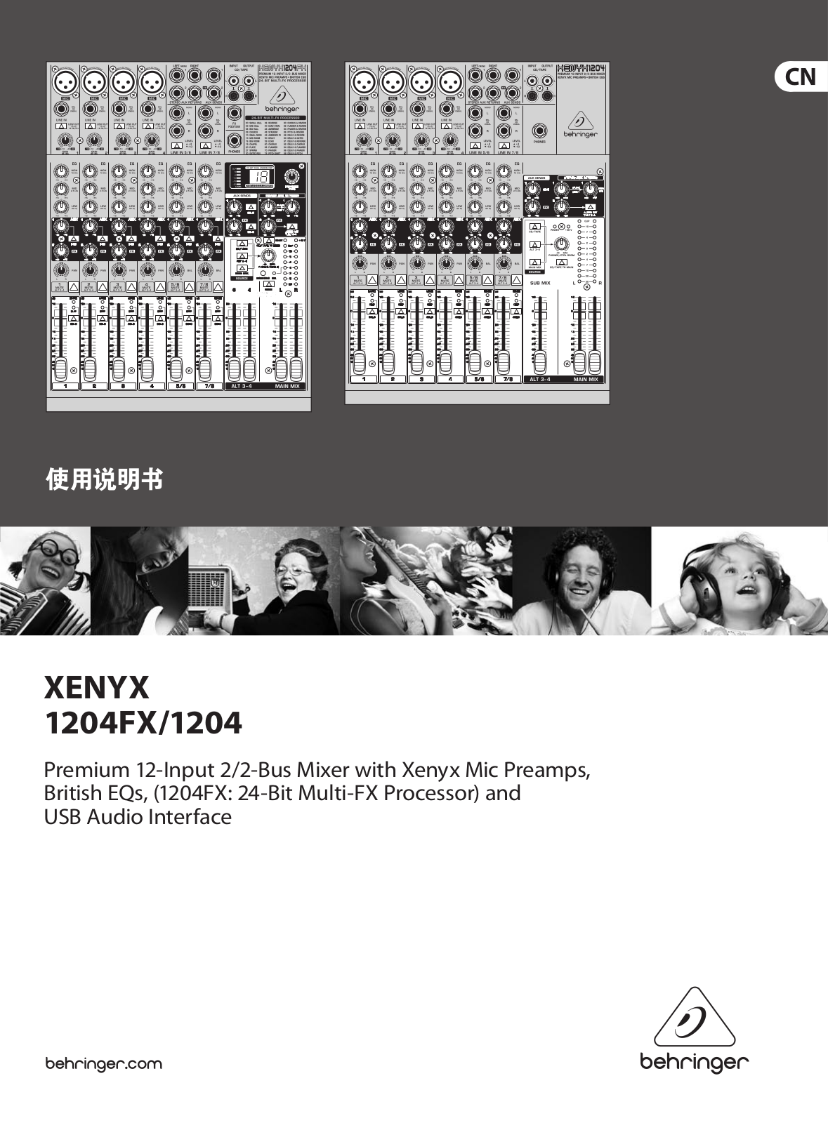 behringer 1204FX, 1204 Service Manual