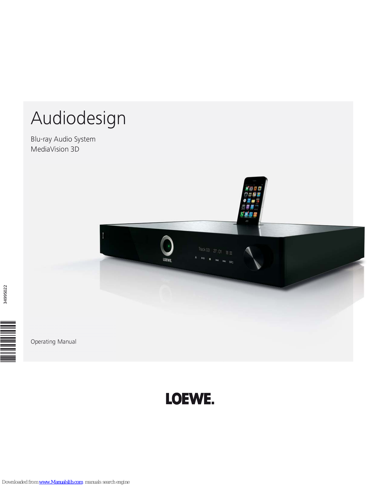 Loewe MediaVision 3D Operating Manual - ManualMachine.com