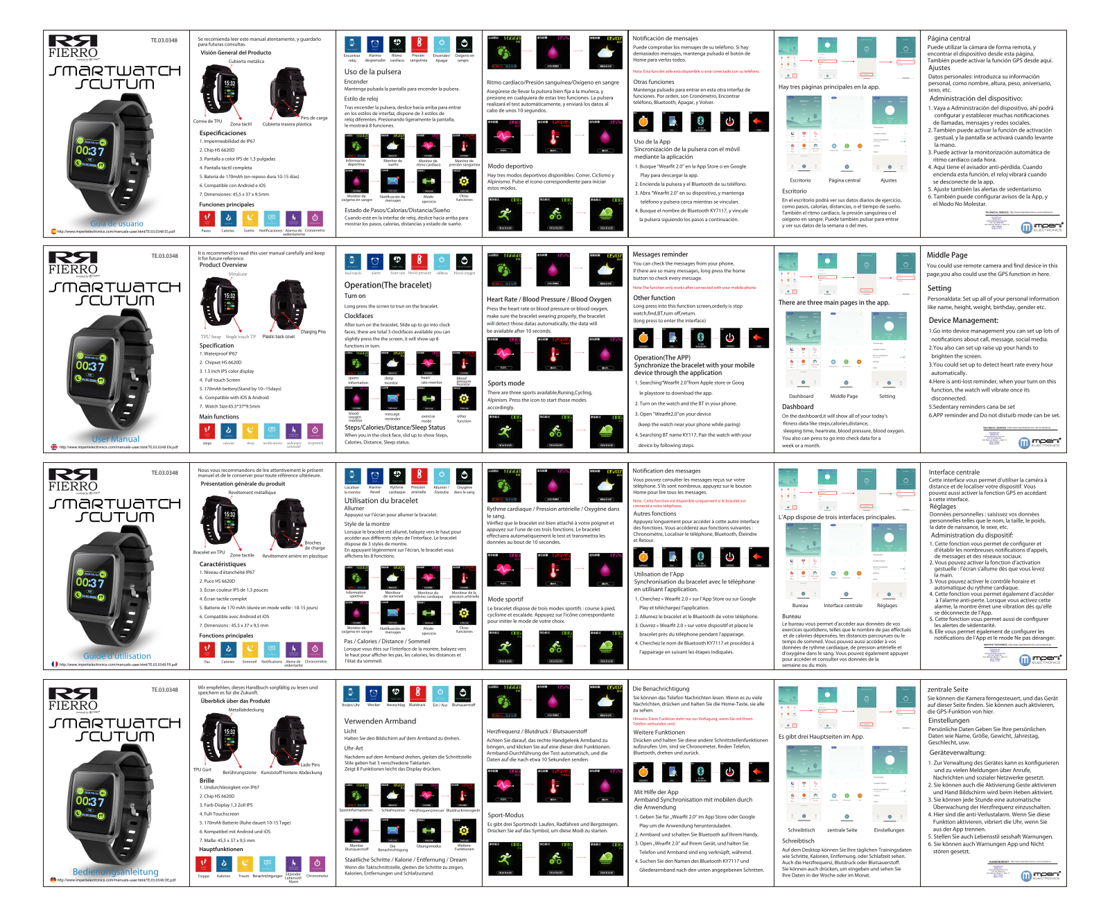 imperii SmartWatch Scutum User Manual