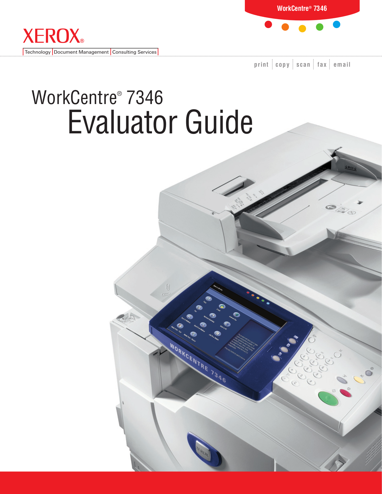 Xerox 7346 User Manual