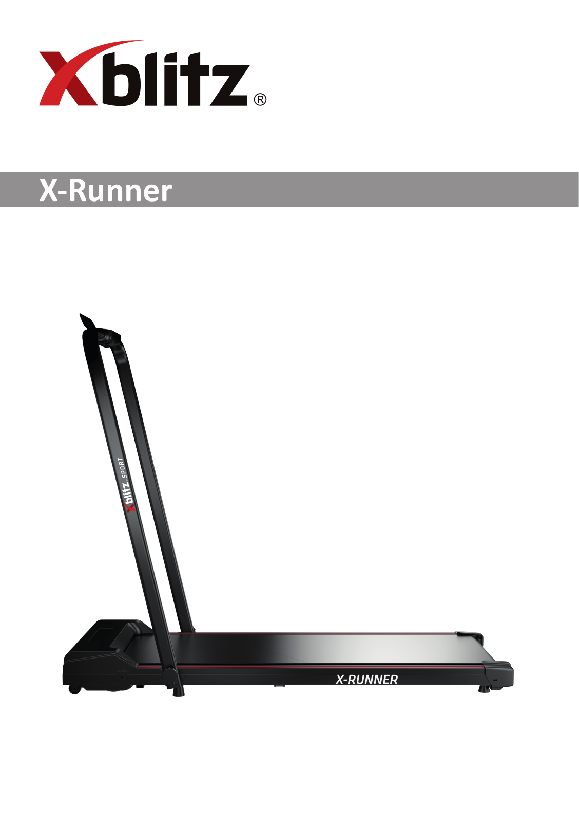 XBLITZ X-Runner User guide - ManualMachine.com