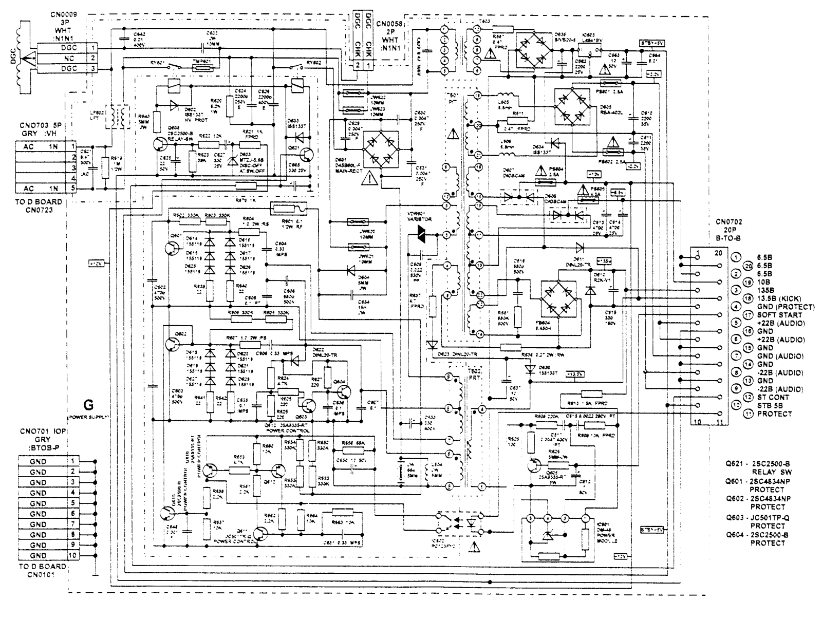 Sony KV-28Ws4 Diagram