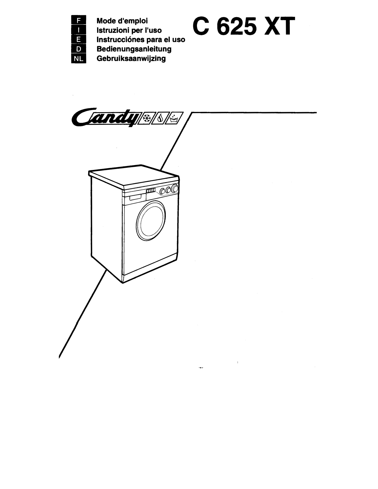 CANDY C 625 XT User Manual