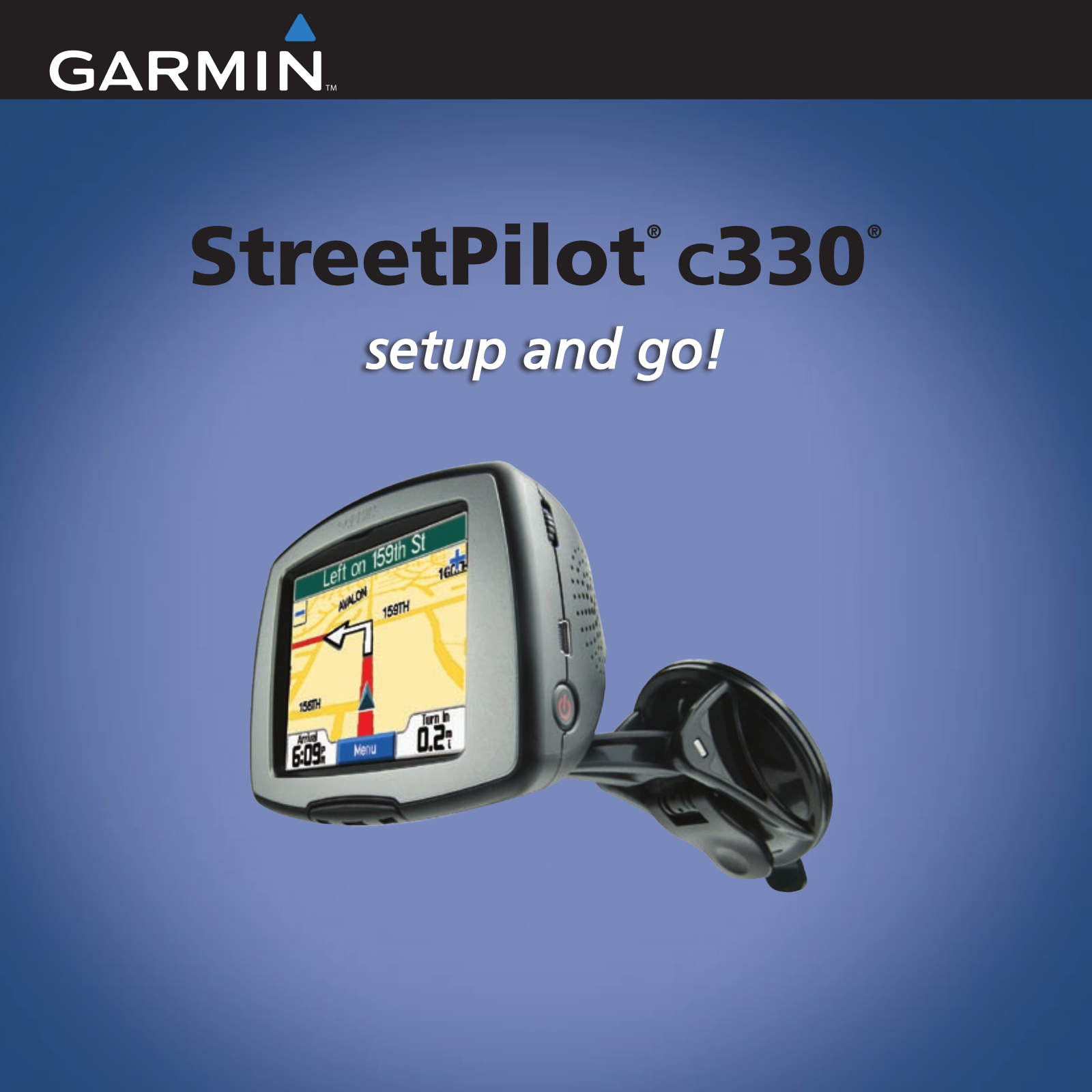 Garmin C330 Quick Reference Guide