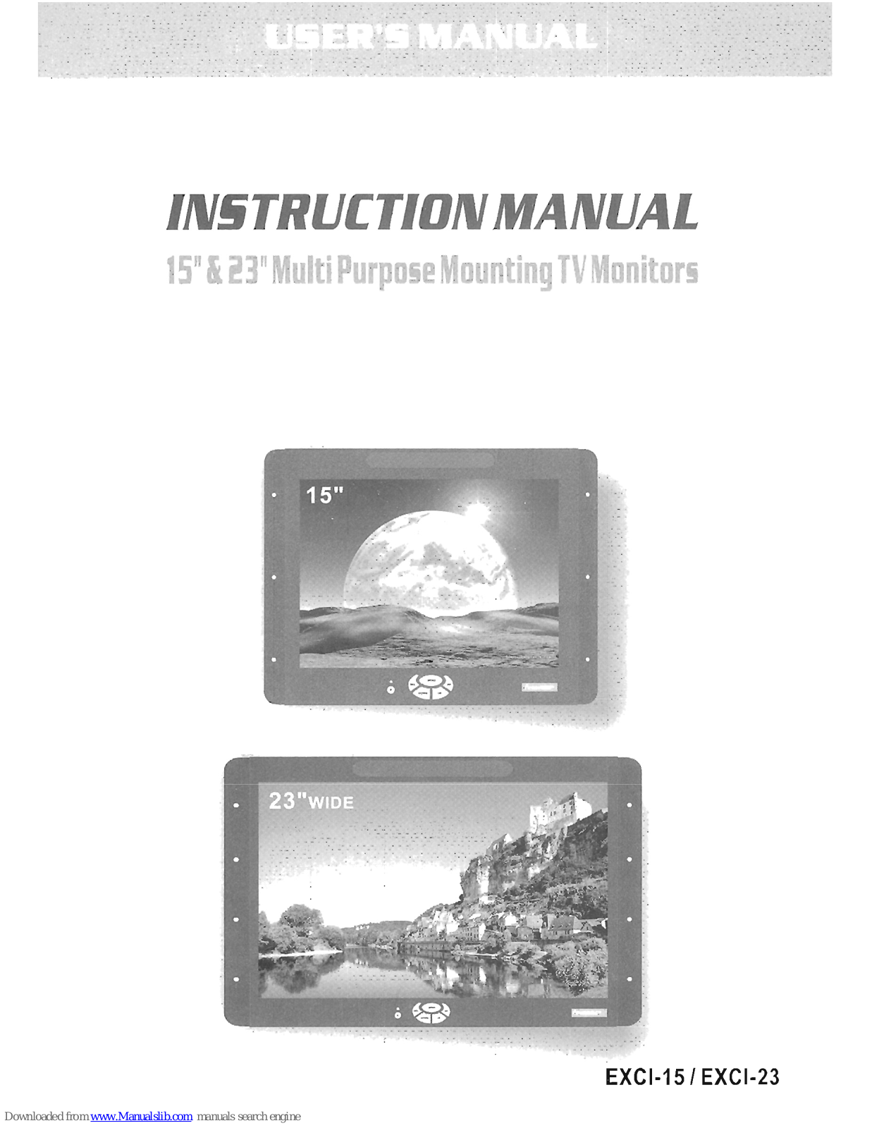 Farenheit EXCI-15, EXCI-23 Instruction Manual