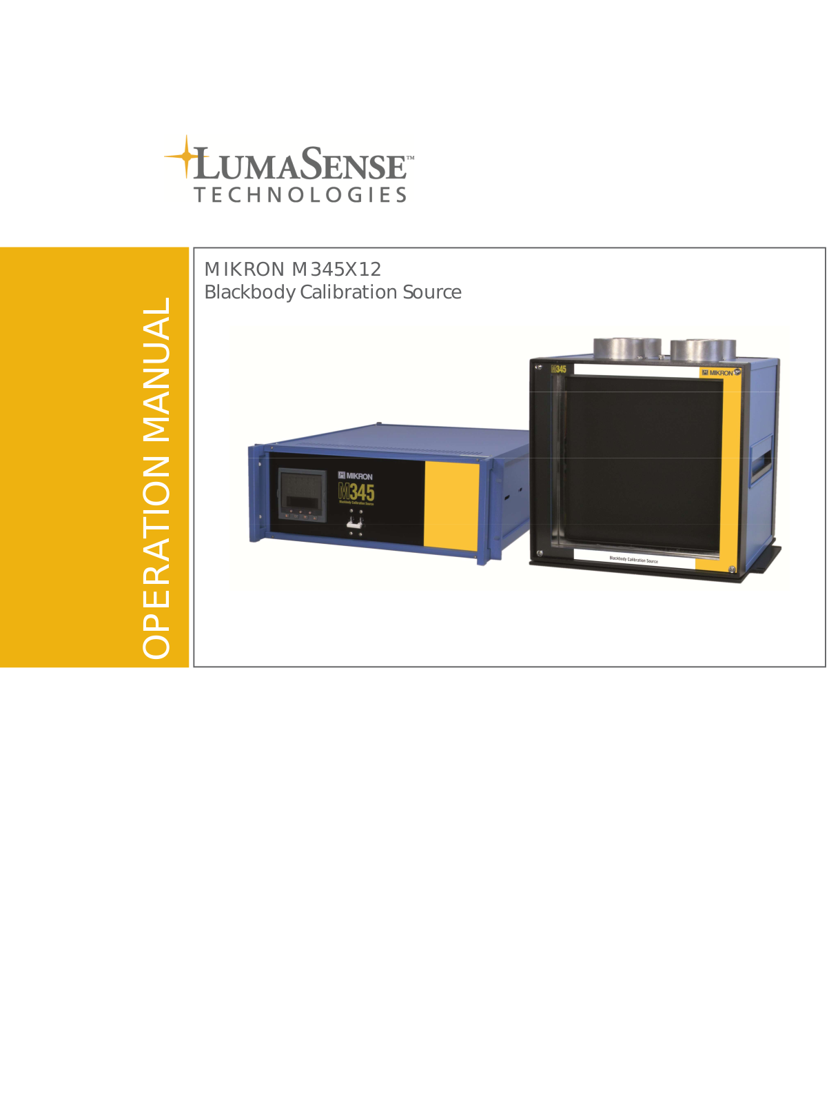 LumaSense Technologies M345X12 User Manual