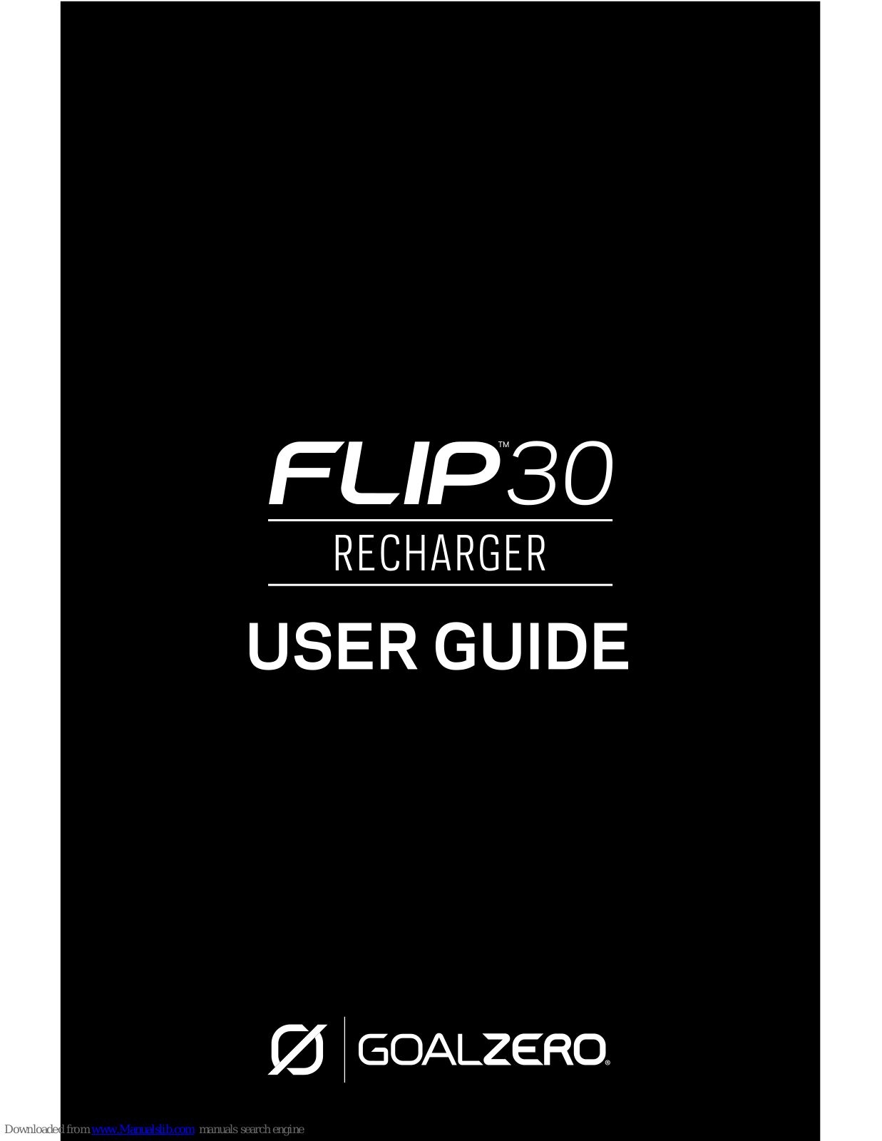 Goalzero FLIP 30 User Manual - ManualMachine.com