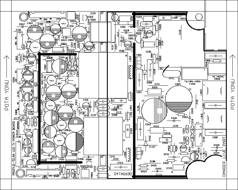 Hyundai HLT3200P, CTV100SB Schematic